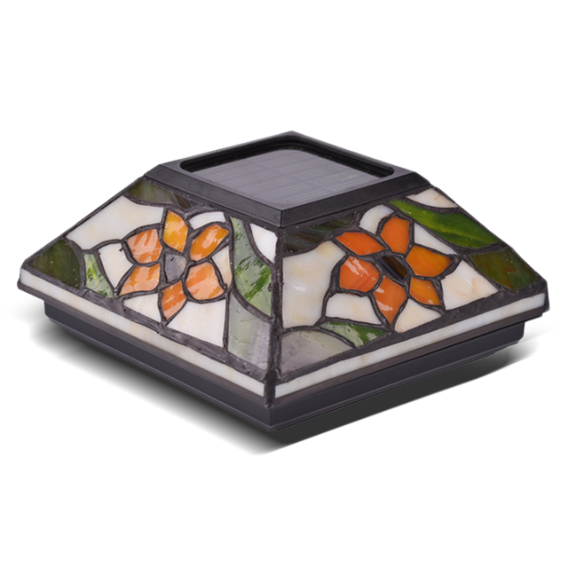 2211-F5 Đèn chiếu sáng ngoài trời bằng kính Tiffany Glass 2211-F5 Đèn chiếu sáng ngoài trời bằng kính Tiffany Glass